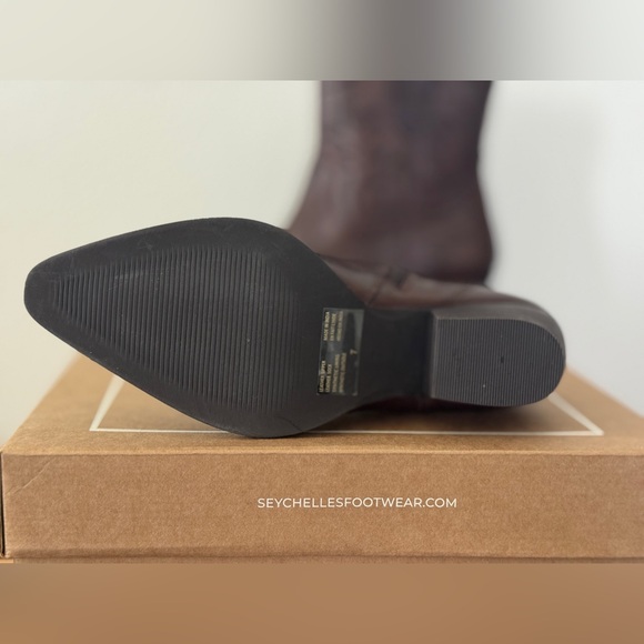 Seychelles Eagle Rock Brown Leather Western Boots Size 7 NEW IN BOX - Picture 7 of 9